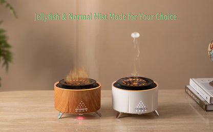 🌋 Cool Jellyfish Mist Volcano Diffuser | HAOYUNMA 🌊🐠