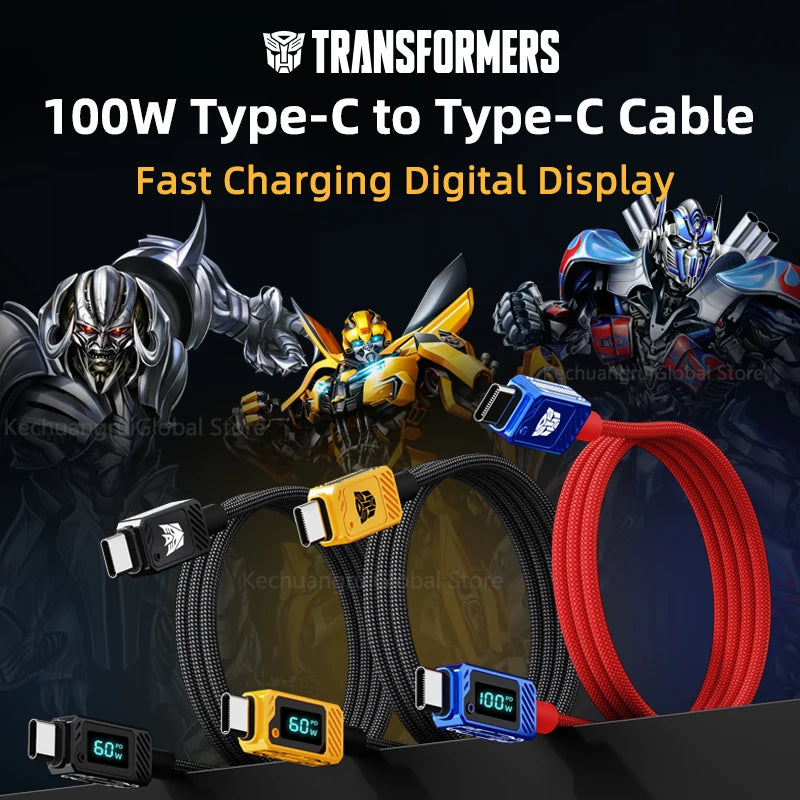 ⚡ Transformers 100W con Pantalla LED Digital ⚡