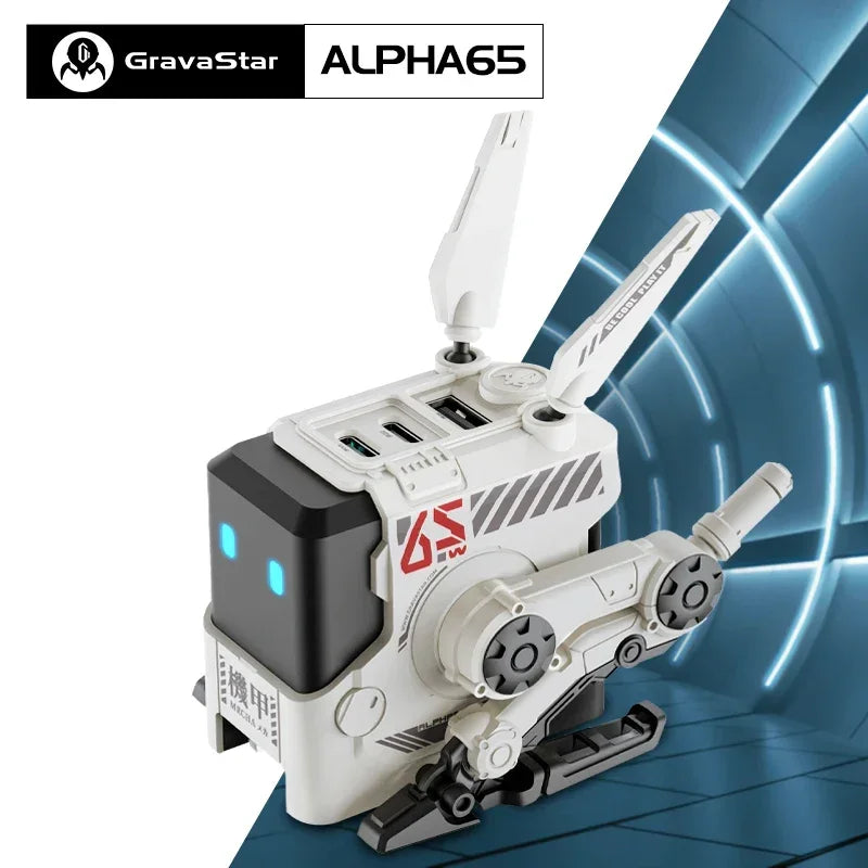 🚀 Kawaii Alpha65 65W Mechanical Charger