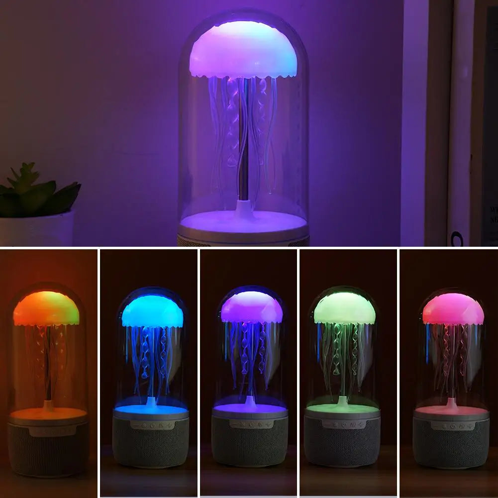 🐠Jellyfish Smoke Light with Bluetooth Speaker🐠✨