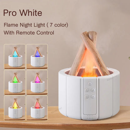 🔥💧 Campfire-shaped Aromatherapy Humidifier🌿✨