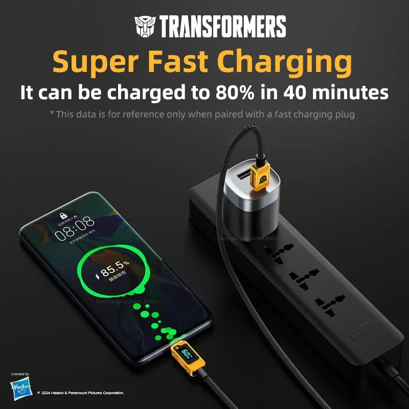 ⚡ Transformers 100W con Pantalla LED Digital ⚡