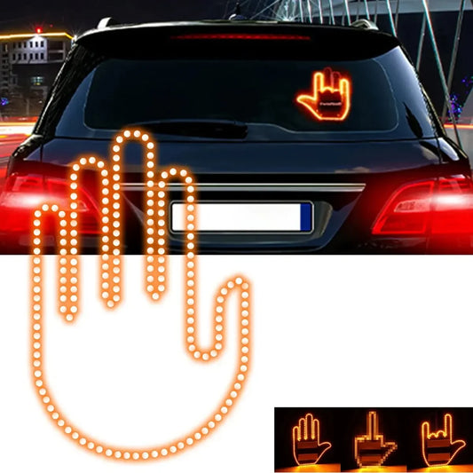 🚗 Finger Gesture LED Car Light: Signaling with Style and Technology 💡