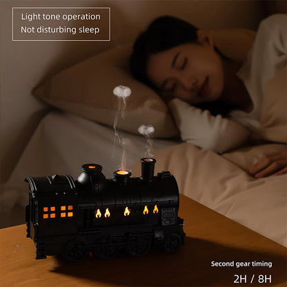 🚂 Train Ultrasonic Air Humidifier Aromatherapy Diffuser 🌫️✨