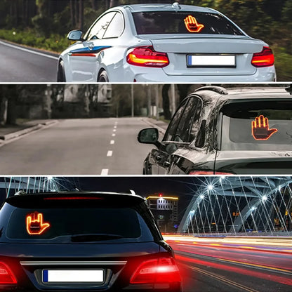 🚗 Finger Gesture LED Car Light: Signaling with Style and Technology 💡