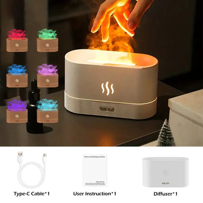 🌬️Flame Aromatherapy Machine🌟💧