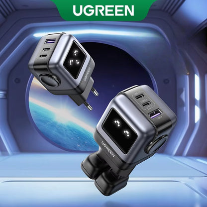 🔌✨ Cargador de Viaje UGREEN 65W ✨🔌