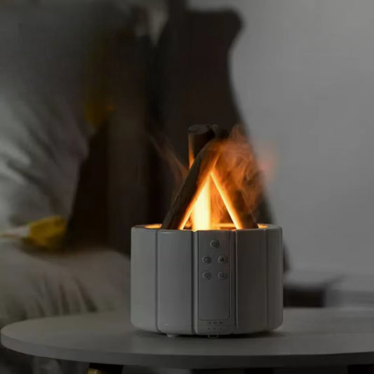 🔥💧 Campfire-shaped Aromatherapy Humidifier🌿✨